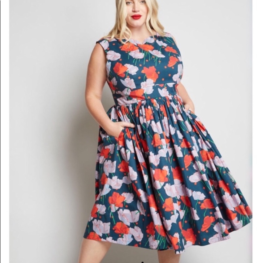 ModCloth fit and flare